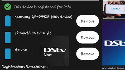 how to unlink dstv smart card|how to remove dstv profiles.